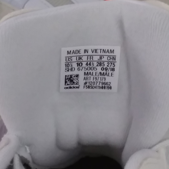 Adidas originals yung-6 men sneakers size 8.5 & 10.5 - Picture 7 of 8